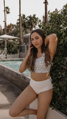 Pink Cove's Maya High Waisted Bottoms. Modest high-waisted swimsuit bottoms with full coverage for a flattering fit. Pair with a bikini or full coverage top for a chic beach look. Modest Bikinis, Modest Bathing Suits, Swimsuits Modest, Modest Bathing Suit, High Waisted Swimsuit Bottoms, Full Coverage Swimsuit, High Waisted Bottoms, Swimsuit Collection, Modest Swimsuits