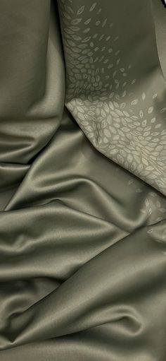 a close up view of a satin material