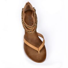 Laguna embellished ankle strap thong sandal Ankle Strap Faux Leather Beach Sandals, Faux Leather Ankle Strap Sandals For Beach, Chic Adjustable Sandals For Festival, Trendy Toe Post Sandals For Festival, Trendy Toe Post Festival Sandals, Spring Festival T-strap Sandals, Vegan Clothes, Comfy Shoe, California Life