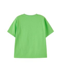 Details: Youthful and vibrant green tinted tee with a touch of nature.Fitted short fitEmbroidered design on the chestIt is cool and suitable for spring and summer wear. Materials & Care: Cotton: 63.3%; Polyester: 20.6%; Lycra: 16.1% Hand wash | Dry clean Do not bleach Size & Fit: Model is 5'7", Bust 32, Waist 24, Hips 35, wearing a size S Item #: LN1TE22 Green Casual T-shirt For Spring, Casual Green Tops For Summer, Lime Green Cotton Tops For Summer, Light Green Short Sleeve Cotton Top, Casual Lime Green Cotton Top, Casual Lime Green Summer Tops, Light Green Short Sleeve Tops For Spring, Light Green Cotton Short Sleeve Top, Casual Lime Green Tops For Summer