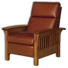 Amish USA Made Handcrafted Heartland Slat Recliner Chair sold by Online Amish Furniture LLC Morris Chair, Mission Style Furniture, Mission Furniture, Quarter Sawn White Oak, Arts And Crafts Furniture, Diy Furniture Bedroom, Modern Upholstery, Amish Furniture, Living Room Sets Furniture