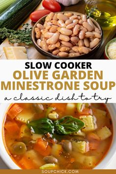 Copycat Olive Garden Minestrone Soup Recipe