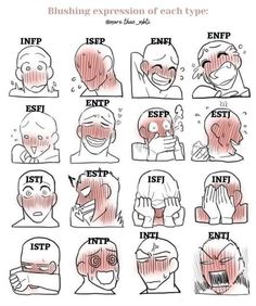 an image of different facial expressions on a cell phone