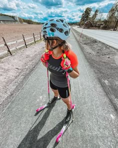 Roller Skiing, Athletic Goals, Skier Girl, Goals 2023, Xc Ski, Sporty Girl, Sports Aesthetic, Sk Ii