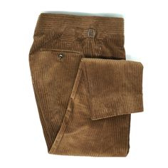 Milk Chocolate Brown Corduroy Trousers – Christopher Korey Collective Brown Trousers Outfit, Christopher Korey, Trousers Outfit Men, Corduroy Pants Men, Mens Designer Jeans, Flannel Suit, Mens Attire, Grey Flannel, Corduroy Trousers