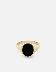 Heritage Ring, Gold Vermeil w/Enamel | Men's Rings | Miansai