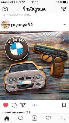 Bmw Cookies, Bmw Cake, Iced Biscuits, Sugar Cookie Designs, Baking Business, Creative Cookies, Iced Cookies, Fit Car