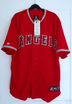 Baseball Jersey Outfit Women, Mlb Jersey, Authentic Fashion, Teen Swag Outfits, Baseball Jersey Shirt, Baseball Outfit, Jersey Outfit, Los Angeles Angels, Tomboy Style Outfits