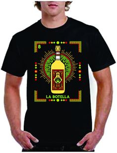 Celebrate the vibrant spirit of Mexican culture with our La Botella T-Shirt. This fun graphic tee is perfect for summer fiestas, casual outings, or as a unique gift for anyone who loves Mexican heritage. 🎉 High-quality material: Made from soft, breathable cotton for all-day comfort 🌟 Unique design: Features a bold, eye-catching La Botella graphic that stands out 🌞 Perfect for any occasion: Ideal for parties, casual wear, or summer festivals 🎁 Great gift idea: Perfect for birthdays, holidays, or just because 🌍 Eco-friendly packaging: Shipped with minimal packaging to reduce environmental impact 🧼 Easy care: Machine washable and durable, maintaining its vibrant colors and shape Embrace the fiesta spirit with this lively and comfortable La Botella T-Shirt! Cinco De Mayo Screen Print Crew Neck T-shirt, Pre-shrunk Short Sleeve T-shirt For Cinco De Mayo, Cinco De Mayo Graphic Tee With Short Sleeves, Cinco De Mayo Graphic T-shirt, Cinco De Mayo Graphic Cotton T-shirt, Cotton Graphic Tee For Cinco De Mayo, Festival Graphic Crew Neck Top, Festival Graphic Print Crew Neck T-shirt, Black Crew Neck T-shirt For Cinco De Mayo