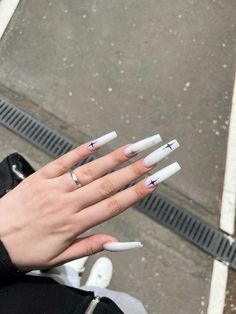 One Color Nails, White Nails, Simple Nails, Manicure, Nails