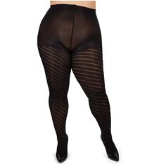 If it seems like things are spiraling out of control, your fashion sense at least won't with our Spiral Opaque Control Top Tights. These opaque tights have an alluring yet subtle spiral pattern that will amp up any ensemble and get you noticed for the right reasons. We've added a control top to smooth out trouble areas so you can look and feel your best. Available in up to 7X to accommodate our treasured plus size sisters! Black Intimates, Tattoo Tights, Floral Tights, Plus Size Tights, Plus Size Curvy, Pantyhose Heels, Girl Boss Motivation, Tight Sweater, Spiral Pattern