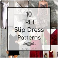 the top 10 free slip dress patterns