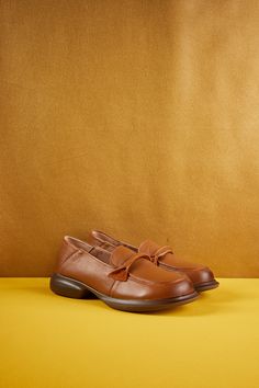 Introducing our Rumour Has It Simple Your Way Leather Loafer! Comfort and style come together in these classic brown loafers. Made from high-quality leather, these loafers are perfect for any occasion. Step out in confidence and take on the day with ease. Simplify your style with our Simple Your Way Leather Loafers. 0.98" heel Pull-on Leather upper Leather lining Leather footbed Rubber sole Brown Mary Janes, Rumor Has It, Brown Loafers, Classic Brown, Come Together, Leather Loafers, High Quality Leather, Your Style, Rubber Sole