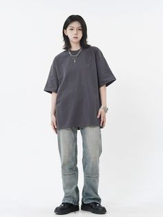 Our Oversized Plain T-Shirt is perfect for an effortless, everyday look. Its simple, casual design pairs well with any bottoms and provides a relaxed fit for maximum comfort. Whether it's a day spent lounging at home or a day out with friends, this basic tee is sure to become a wardrobe staple.
Gender: WomenMaterial: CottonClothing Length: RegularSleeve Length: Short Sleeve Style: Drop ShoulderCollar: Round Neck Plain T Shirt, Casual Design, Urban Wear, Plain Tshirt, Basic Tee, Urban Fashion, Everyday Look, How To Look Pretty, Wardrobe Staples