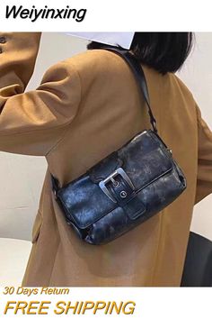 Shipping: Worldwide Express Shipping AvailableDelivery time: 🚚7-15Days Fast ShippingReturns: Fast refund,💯100% Money Back Guarantee.SPECIFICATIONSBrand Name: DKQWAITHandbags Type: Shoulder BagsTypes of bags: Shoulder & Crossbody BagsMain Material: PULining Material: NoneShape: SatchelsPlace Of Origin: GUANG DONG ProvincePlace Of Origin: GUANG DONG ProvinceOrigin: Mainland ChinaCN: GuangdongHardness: SOFTPattern Type: SolidInterior: Cell Phone PocketDecoration: AppliquesExterior: noneOccasion: Daily Use Shoulder Bag With Buckle And Double Handle, Vintage Black Hobo Shoulder Bag, Black Vintage Hobo Shoulder Bag, Vintage Baguette Shoulder Bag With Adjustable Strap, Trendy Black Baguette Bag With Hasp Closure, Vintage Black Hobo Bag For Daily Use, Casual Rectangular Bag With Buckle Closure, Casual Rectangular Bags With Buckle Closure, Black Baguette Bag With Hasp Closure For Daily Use