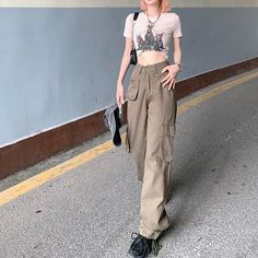 Main fabric composition: cotton shape: straight pants pants type: Straight type pants length: trousers size: XS,S,M,L,XL style: casual style Green Trousers, Maxi Dress Cocktail, Pantalon Cargo, Type Of Pants, Dress With Cardigan, Shop Swimwear, Straight Pants, Outerwear Jackets, Cargo Pants