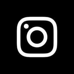 the instagram logo on a black background