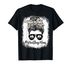 PRICES MAY VARY. Are You Looking for Wrestling Mom for Women to Wear It in Birthday, Mother's Day or Any Occasion ? Our Funny Wrestling Mom Design Is a Great Choice when You Want to Gift It to Your Mom, Mommy, Grandma, Sister or Wife, as Well as For Aunt. Lightweight, Classic fit, Double-needle sleeve and bottom hem Messy Bun Glasses, Wrestling Mom Shirts, Funny Wrestling, Wrestling Shirts, Wrestling Mom, Mom Design, Women's Wrestling, Mom Tees, Messy Bun