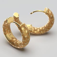 Experience timeless elegance with our meticulously crafted Italian Gold Hoop Earrings. Handcrafted in Italy, each hoop features a delicate Sashiko pattern design inspired by Japanese embroidery, adding an artistic flair to your ensemble. Choose from 18k or 14k genuine gold for a unique piece that reflects your style. With a 22mm diameter, these hoops strike the perfect balance between statement-making and everyday wearability. Elevate your style with Italian craftsmanship and timeless beauty. Cu Elegant Gold Earrings, Italian Earrings, Gold Hoops Earrings, Earrings Bold, Italian Gold Jewelry, Sashiko Pattern, Japanese Jewelry, Statement Hoop Earrings, Italian Craftsmanship