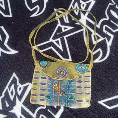 Brand New Never Used Smoke Free Home Pet Free Home Casual Handmade Purple Shoulder Bag, Summer Purple Crossbody Shoulder Bag, Casual Purple Bags For Festival, Handmade Purple Bags For Festival, Rectangular Purple Festival Shoulder Bag, Anthropologie Purse, Juicy Couture Charms, Green Earth, Soft Cooler