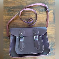 Cambridge Satchel Company 11 Inch Satchel. In Color Oxblood. Used For One Weekend And It Wasn’t My Style. Company Bag, Cambridge Satchel, Cambridge Satchel Company, Cambridge, Satchel, Bag Lady, My Style, Women Shopping, Color