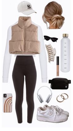 Cute Outfit Collage, Athleisure Outfit Ideas, Outfits 30s, Preppy Fall Outfits, Smink Inspiration, Winter Fashion Outfits Casual