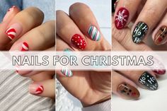 27 Classy Nails For Christmas 2023 To Get Into The Holiday Spirit White Winter Nail Designs, Holiday Nails 2022, Winter Sparkle, Holiday Nail Designs