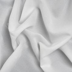 the white fabric is very soft and smooth