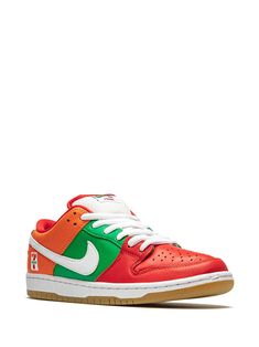 Shop orange & green Nike x 7 Eleven SB Dunk low-top sneakers with Express Delivery - Farfetch Casual Multicolor Sneakers With Logo-print Tongue, Custom Nike Sneakers With Embroidered Logo, Low-top Custom Sneakers With Logo-print Tongue, Red High-top Sneakers With Embroidered Logo, Sporty Skate Shoes With Embroidered Logo, Casual Red Sneakers With Embroidered Logo, Red Casual Sneakers With Embroidered Logo, Nike High-top Custom Sneakers With Embroidered Logo, Nike High-top Sneakers With Embroidered Logo