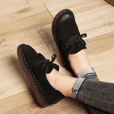 Size: 36, Color: Black Beef Tendon, Football Shoes, Colors Brown, Formal Shoes For Men, Dress Shoes Womens, Color Marron, Safety Shoes, Style Women, Formal Shoes