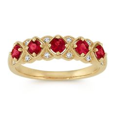 Vintage Ruby Rings, Antique Ruby Ring, Stone Bangles, Ruby And Diamond Ring, Ruby Diamond Rings, Diamond Fashion Rings, Gold Rings Fashion, Vintage Diamond Rings, Platinum Jewelry