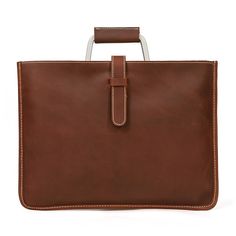 SPECIFICATIONSStyle: BusinessSize: 14 inchesPattern Type: SolidOrigin: CN(Origin)Number of Handles/Straps: SingleMaterial Composition: genuine leatherMain Material: GENUINE LEATHERLining Material: polyesterItem Width: 1cmItem Weight: 1kgItem Type: BriefcasesItem Length: 37cmItem Height: 27cmHandle/Strap Type: Soft HandleGenuine Leather Type: Cow LeatherGender: UnisexLeather Shoulder Bag / HandbagMaterial: 100% Natural CowskinCrazy horse leatherDesign 2 : Soft Red BrownSoft Dark BrownSoft Black Rectangular Briefcase With Laptop Sleeve For Business, Rectangular Briefcase With Laptop Sleeve For Business Meetings, Rectangular Laptop Bag For Business Meetings, Red Rectangular Briefcase For Business, Modern Brown Bag For Business Meetings, Classic Briefcase For Daily Use, Brown Envelope Bag For Business, Brown Rectangular Laptop Bag For Daily Use, Business Brown Bag With Flat Pocket