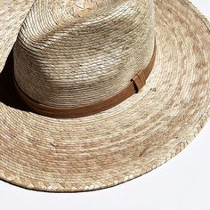 Jude Palm Leaf Panama Hat Natural Shades, Palm Leaf, Palm Leaves, Wide Brimmed, Straw Hat, Leather Band, Sun Hats, Panama Hat, Warm Weather