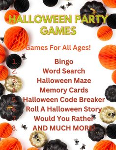 halloween party games for all ages