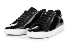 The Smith Low-Top Sneaker - Nero Black - White Sole – Paul Evans The Smith, Leather Man, Weekend Warrior, African Men Fashion, Sneaker Games, African Men, Trainer Sneakers, Low Top Sneakers, Best Sneakers