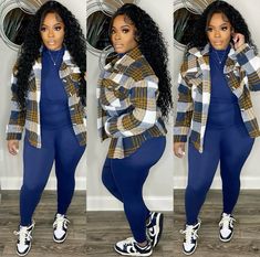 Plus Size Clueless Outfit, Casual Chic Fall Outfits 2024, Black Women Christmas Outfit, Curvy Women Fall Outfits, Plus Size Winter Outfits 2024, Fall Outfits Black Women Casual, Plus Size Casual Winter Outfits, Vegas Outfit Ideas Plus Size, Blue Jeans Fall Outfit