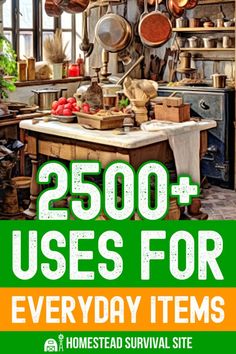 This is the ultimate index to survival uses for everyday items. Here you'll find a list of nearly 100 ordinary items that have many uses. Apartment Prepper, Survival Cache, Survival Foods, Coconut Oil Coffee, Primitive Survival, Survival Items