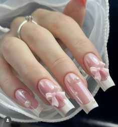 Punk Nails, Beauty Nails Design, Long Nail Designs, Basic Nails, Blush Nails, Pretty Gel Nails, Bling Acrylic Nails, Crystal Nails, Square Acrylic Nails