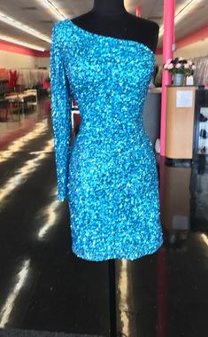 Blue Hoco Dress, Dress One Shoulder Long, Ashley Lauren, Electric Purple, Dress One Shoulder, Blue Cocktail Dress, Formal Dresses Short, Short Cocktail Dress, Green Prom Dress