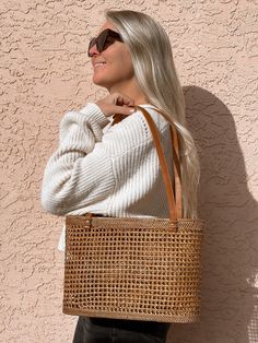 This Shoulder Bags item by NomadNextdoor has 398 favorites from Etsy shoppers. Ships from Escondido, CA. Listed on Nov 1, 2023 Tote Beach Bag, Free Spirit Style, French Market, Perfect Picnic, Wicker Bags, Rattan Bag, Boho Luxe, Vegan Bags, Nov 1