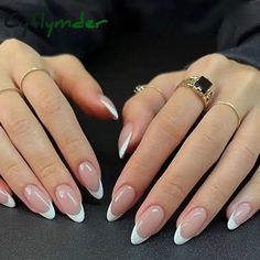 45456224092377 Oval Acrylic Nails, Nails Glossy, Nail Art Set, Fake Nails With Glue, Nails Almond, Nagel Inspo, Stick On Nails, Girls Nails, Nails Inspo