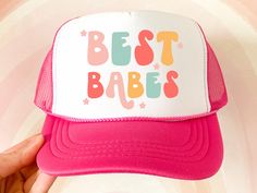 Mom Hats, Pool Hairstyles, Girl Gang, Button Pins