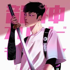 Magna Anime, Cyberpunk Tattoo, Urban Samurai, Black Panther Marvel, Random Anime, Comic Games, Dope Art, Anime Profile, Naruto Art