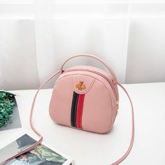 Female Shoulder, Bee Decor, Branded Handbags, Kids Prints, Small Handbags, Famous Brands, Phone Bag, Leather Handbag, Large Bags