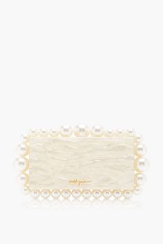 Ivory Eos Clutch Tas Lv, Acrylic Box Clutch, Acrylic Clutch, Cinq A Sept, Box Clutch, Cult Gaia, Saint Pierre And Miquelon, Acrylic Box, Moda Operandi