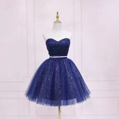 Shiny,Strapless short homecoming dress,royal blue party dressMaterial:tulleColor:as pictureStyle:A-lineFeatures:shinyThis dress could be custom made, there are no extra cost to do custom size and color.1, If the color is customized, please note the color & card number.&ltp&gt2,You can choose standard size or custom size . If dress is custom made, we need to size as following:</p>&ltbr/>&ltp>*Bust__________inch/cm</p>&ltbr/>&ltp>*Waist _________ Royal Blue Party Dress, Blue Homecoming Dress, Navy Blue Prom Dress, Black Prom Dress Short, Prom Dress Blue, Sweetheart Homecoming Dress, Homecoming Dresses Sparkly, Prom Dress Pictures, Fancy Clothes