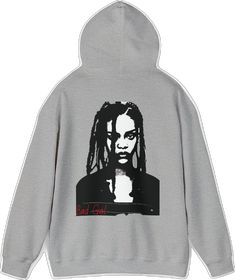 Winter Streetwear Hoodie With Custom Print, Winter Hoodie With Custom Print For Streetwear, Oversized Sweatshirt With Custom Print For Streetwear, Oversized Custom Print Sweatshirt For Streetwear, Winter Hoodie With Custom Print And Relaxed Fit, Oversized Hoodie With Screen Print For Winter, Bad Gal Riri, Rapper Merch, Bad Gal