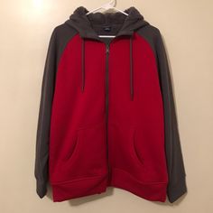 Men’s George Sherpa Lined Zip-Up Hoodie Nwot Red/ Gray Size L Pit To Pit 24” Length 28” New, Never Worn All Measurements Are Approximate And Are Taken With Garment Laying Flat Pet Free, Smoke Free Bundle And Save Questions? Leave A Comment Below! Hooded Long Sleeve Shirt, Navy Blue Sweatshirt, Camouflage Hoodie, Short Sleeve Hoodie, Hoodie Men, Quarter Zip Sweatshirt, Striped Hoodie, Tie Dye Hoodie, Blue Sweatshirt