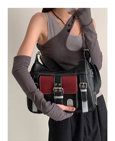 Size: 32CM wide, 26CM high, 11CM thick shoulder strap 120CM Black Square Shoulder Bag With Hasp Closure, Black Handheld Shoulder Bag For School, Black Shoulder Bag With Hasp Closure For Everyday, Black Shoulder Bag With Hasp Closure, School Shoulder Bag With Double Handle And Adjustable Strap, School Shoulder Bag With Adjustable Strap And Double Handle, Black Handheld Satchel With Hasp Closure, Black Satchel With Hasp Closure, Black Satchel Baguette Bag For School