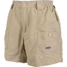 The "Original" AFTCO short. Introduced in 1989 and long the choice of serious fishermen nation-wide, the men's M01 fishing short is constructed of Dupont Supplex 3-ply nylon and has been treated with a stain resistant coating. It is a extremely strong and supple fabric. Fisherman and outdoorsman will love the light weight and the super comfortable fit. It has 7 pockets (including a cordura-lined pliers pocket) so you will have a place for everything. It also has double layered rear for strength. Fishing Shorts, The Choice, Pliers, The Original, Fishing, Stain